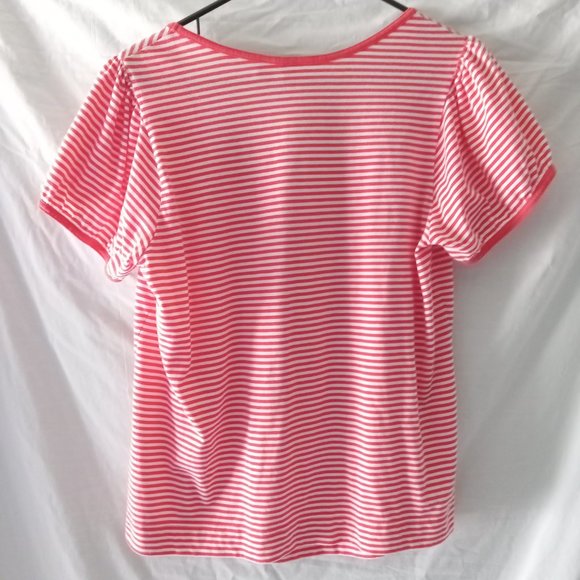 Women's 14/16W Cato Striped Shirt - Picture 2 of 7